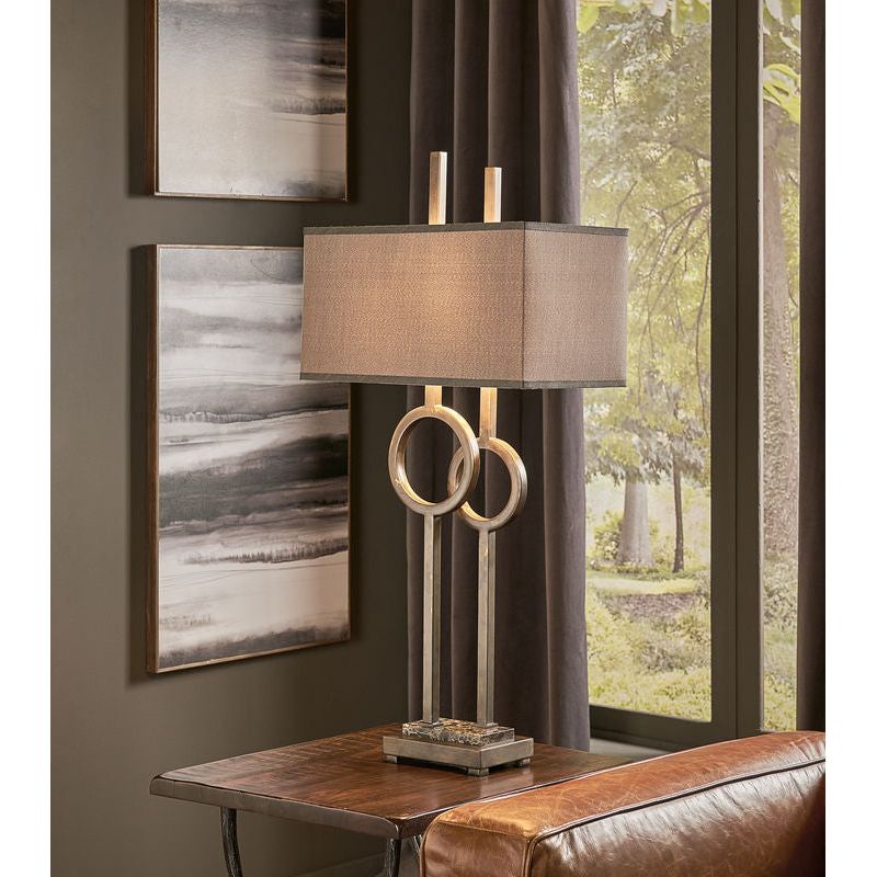 Tootsie Marble Base Table Lamp - LOOMLAN - Wildwood - Table Lamps