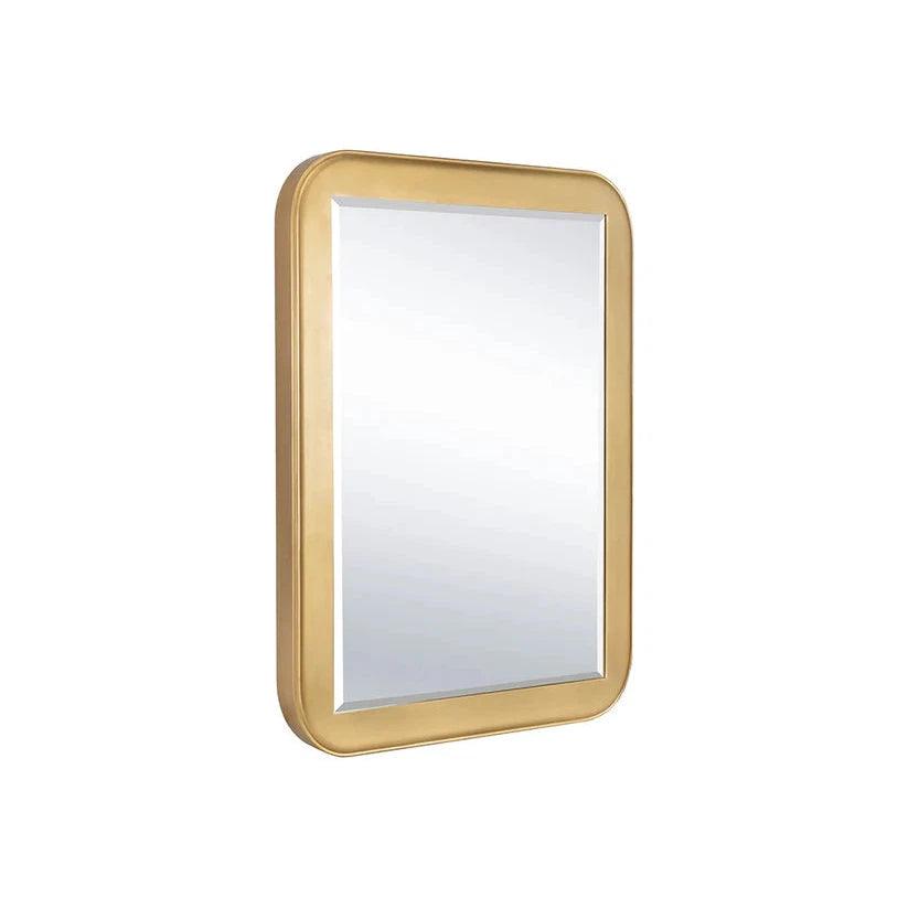 Topanga Wall Mirror Gold Leaf & Bevelled Edge - LOOMLAN - SUNPAN - Wall Mirrors