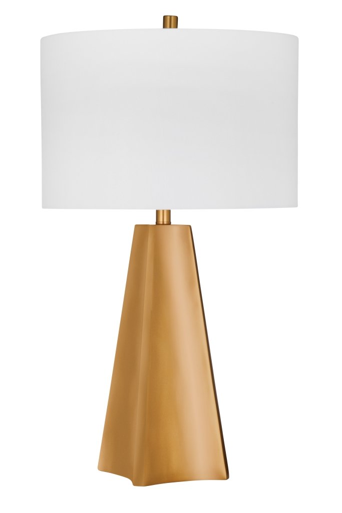 Torrington Gold Polyresin Table Lamp - LOOMLAN - Bassett Mirror - Table Lamps