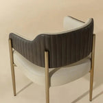 Tova Leather Dining Armchair - LOOMLAN - SUNPAN - Dining Chairs