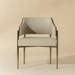 Tova Leather Dining Armchair - LOOMLAN - SUNPAN - Dining Chairs