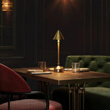 Traipse Rechargeable Cordless Table Lamp - LOOMLAN - Currey & Co - Table Lamps