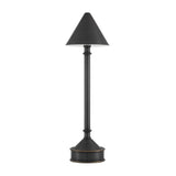 Traipse Rechargeable Cordless Table Lamp - LOOMLAN - Currey & Co - Table Lamps