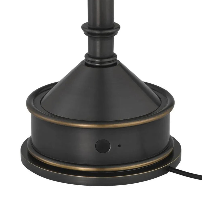 Traipse Rechargeable Cordless Table Lamp - LOOMLAN - Currey & Co - Table Lamps