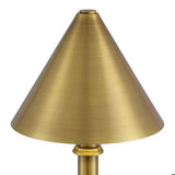 Traipse Rechargeable Cordless Table Lamp - LOOMLAN - Currey & Co - Table Lamps
