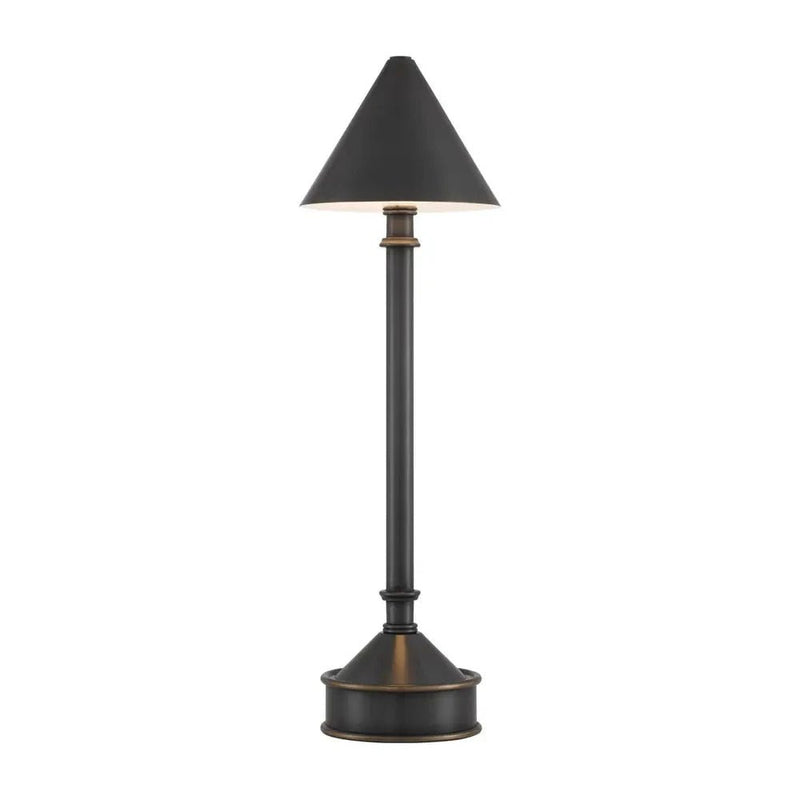 Traipse Rechargeable Cordless Table Lamp - LOOMLAN - Currey & Co - Table Lamps