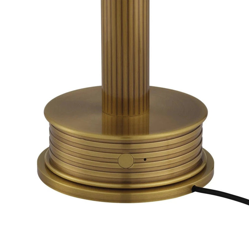 Traverse Modern Cordless Table Lamp - LOOMLAN - Currey & Co - Table Lamps