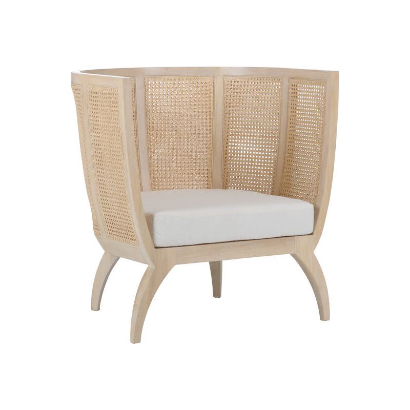 Trudy Wooden Frame Lounge Chair - LOOMLAN - Wildwood - Accent Chairs