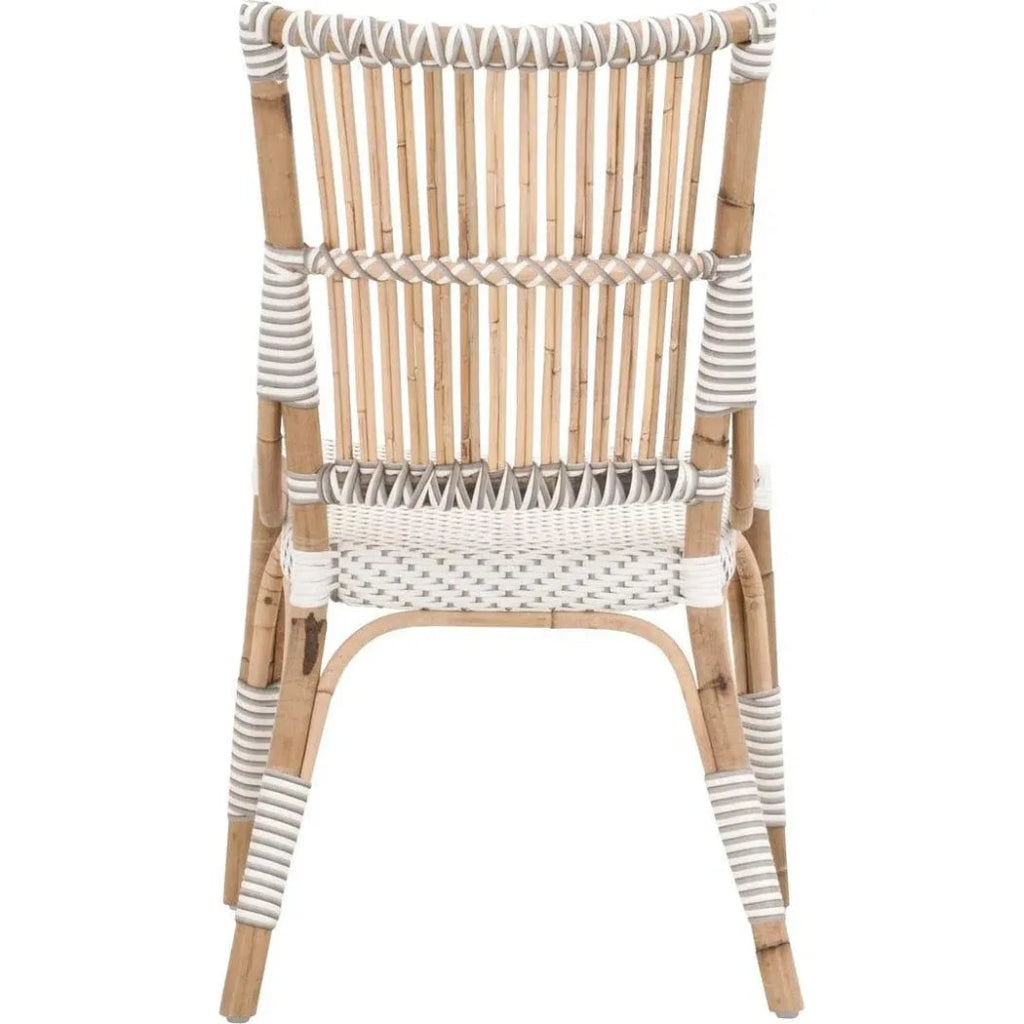 Tulum Rattan Armless Dining Chair (Set of 2) - LOOMLAN - Essentials For Living - Dining Chairs