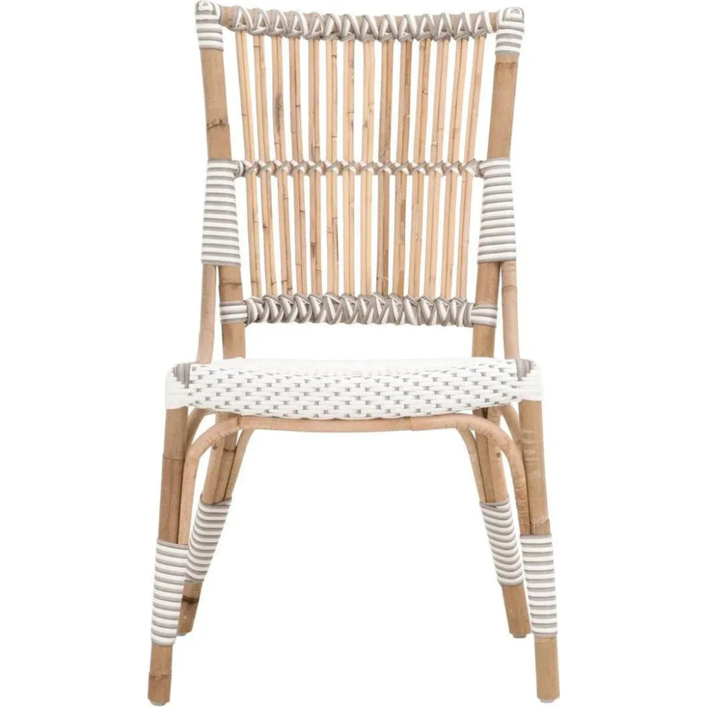 Tulum Rattan Armless Dining Chair (Set of 2) - LOOMLAN - Essentials For Living - Dining Chairs