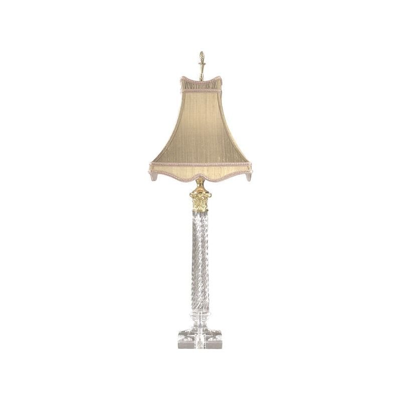 Twist Italian Crystal Accent Table Lamp - LOOMLAN - Chelsea House - Table Lamps