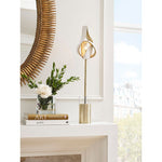 Twister Tear Brass Base Table Lamp - LOOMLAN - Wildwood - Table Lamps