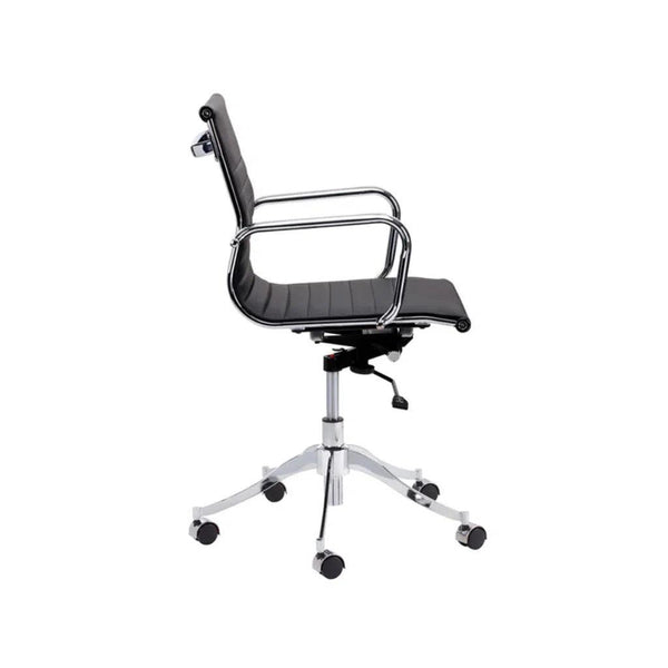 Tyler Leather Office Chair - LOOMLAN - SUNPAN - Office Chairs