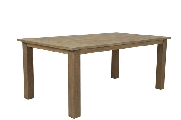 Coastal Teak Durable Elegance Outdoor Dining Table