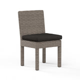 Coronado Sunbrella Armless Outdoor Dining Chair 2PC