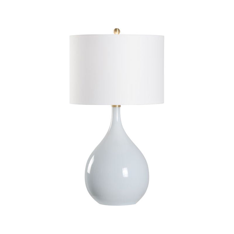 Underhill Blue Ceramic Glaze Finish Table Lamp - LOOMLAN - Chelsea House - Table Lamps