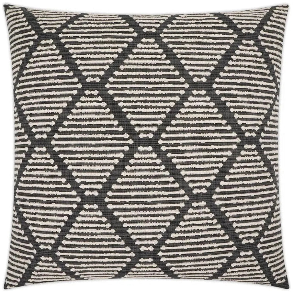 Urbina Farmhouse Grey Large Throw Pillow Insert - LOOMLAN - D.V. Kap - Throw Pillows