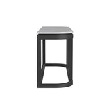 Malibu Aluminum Framed Outdoor Console Table