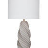 Vanessa Grey Polyresin Table Lamp - LOOMLAN - Bassett Mirror - Table Lamps