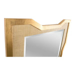 Vanessa Natural Raffia Warpped Wall Mirror - LOOMLAN - Wildwood - Wall Mirrors