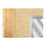 Vanessa Natural Raffia Warpped Wall Mirror - LOOMLAN - Wildwood - Wall Mirrors