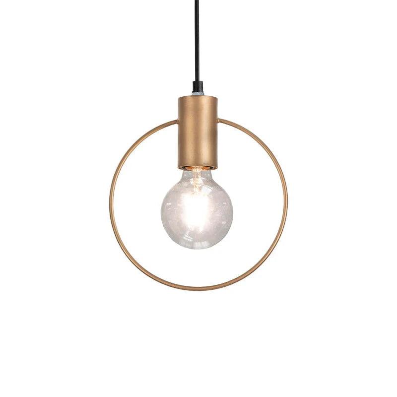 Vasto Pendant Light Gold Iron Ceiling Fixture - LOOMLAN - SUNPAN - Pendants