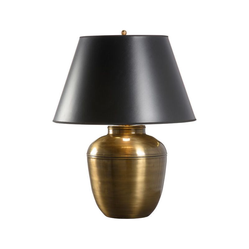 Vaughan Antique Brass Table Lamp - LOOMLAN - Wildwood - Table Lamps