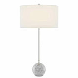 Veined Marble Polished Villette Table Lamp - LOOMLAN - Currey & Co - Table Lamps