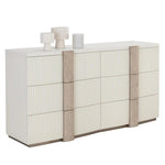 Venetta Dresser Soft Closing Drawers & Cream - LOOMLAN - SUNPAN - Dressers