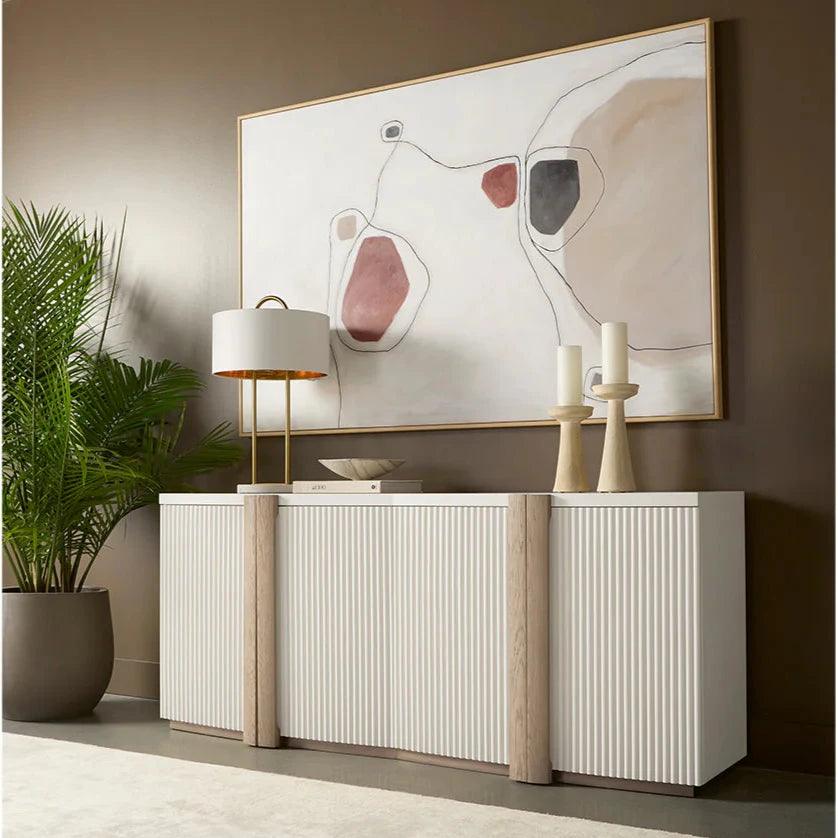 Venetta Sideboard Soft Closing Drawers Base - LOOMLAN - SUNPAN - Sideboards