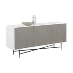 Ventana Sideboard - Large With Geometric - LOOMLAN - SUNPAN - Sideboards