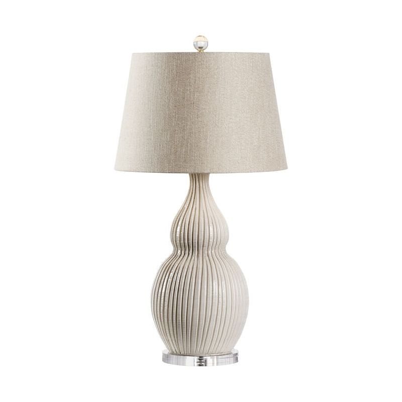 Ventura Hand Sculpted Ceramic Table Lamp - LOOMLAN - Wildwood - Table Lamps