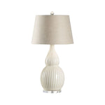 Ventura Hand Sculpted Ceramic Table Lamp - LOOMLAN - Wildwood - Table Lamps