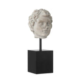 Venus Head On Stand Set Sculpture (Set Of 2) - LOOMLAN - Currey & Co - Statues & Sculptures