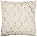 Vera White Throw Pillow With Insert - LOOMLAN - D.V. Kap - Throw Pillows