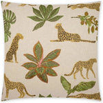 Verdant Animal Tan Taupe Large Throw Pillow Insert - LOOMLAN - D.V. Kap - Throw Pillows