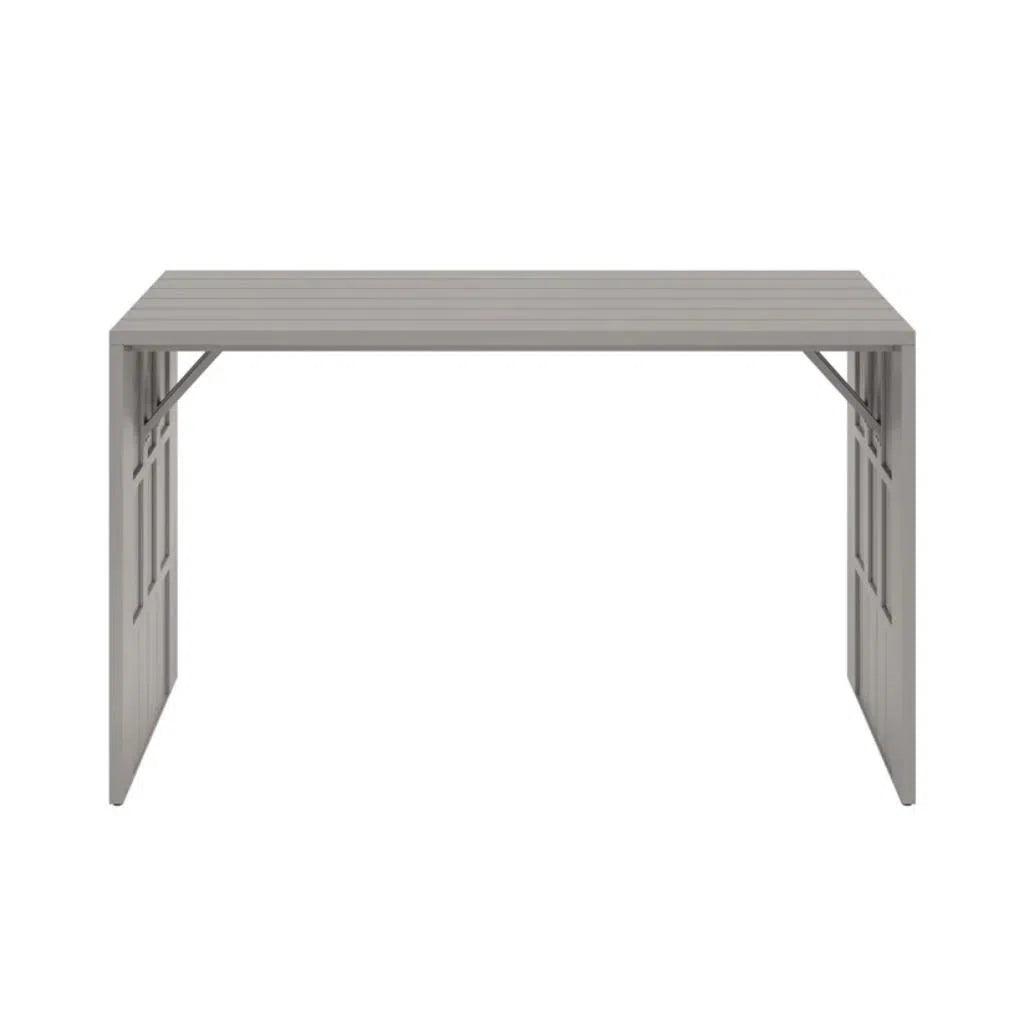 Verin Aluminum Outdoor Rectangular Bar Table - LOOMLAN - SUNPAN - Outdoor Coffee Tables