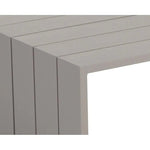 Verin Aluminum Outdoor Rectangular Coffee Table - LOOMLAN - SUNPAN - Outdoor Coffee Tables