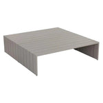 Verin Aluminum Outdoor Rectangular Coffee Table - LOOMLAN - SUNPAN - Outdoor Coffee Tables