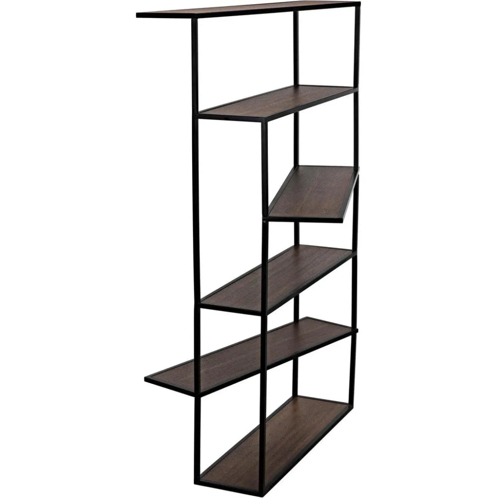 Verso Bookcase - LOOMLAN - Noir - Bookcases