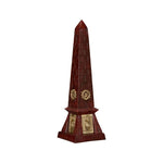 Victory Obelisk Brass Charm Sculpture - LOOMLAN - Wildwood - Statues & Sculptures