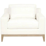 Vienna Track Arm Sofa Chair LiveSmart White - LOOMLAN - Essentials For Living - Club Chairs