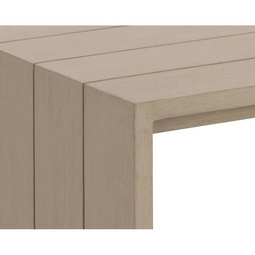 Viga Wooden Outdoor Rectangular Coffee Table - LOOMLAN - SUNPAN - Outdoor Coffee Tables