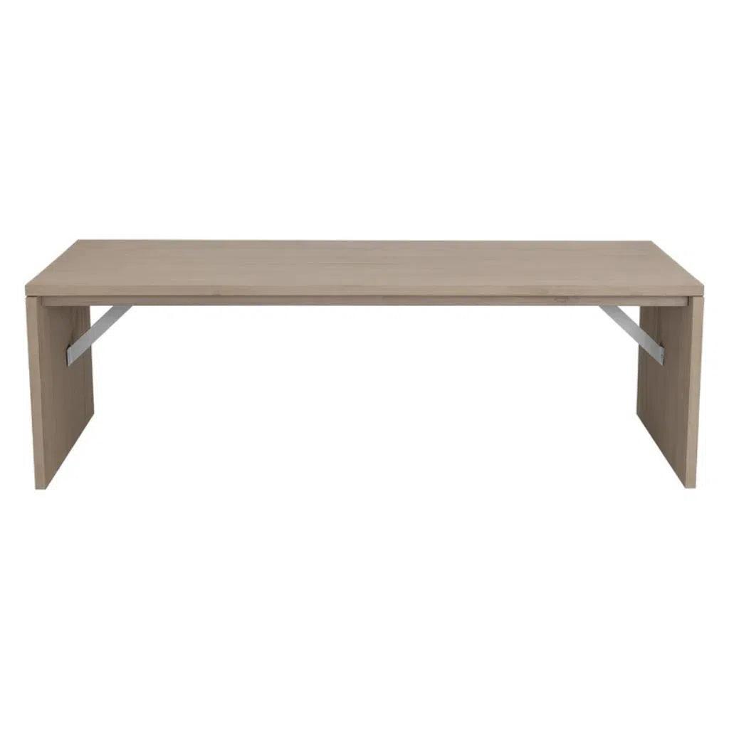 Viga Wooden Outdoor Rectangular Dining Table - LOOMLAN - SUNPAN - Outdoor Dining Tables