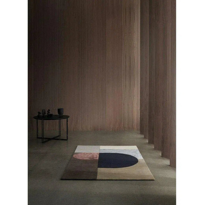 Vilja Bordeaux Brown Handmade Wool Rug - LOOMLAN - Linie Design - Area Rugs