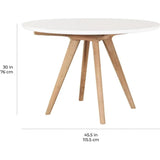 Viola Dining Table - Slate Grey Outdoor Dining Table - LOOMLAN - Seasonal Living - Outdoor Dining Tables