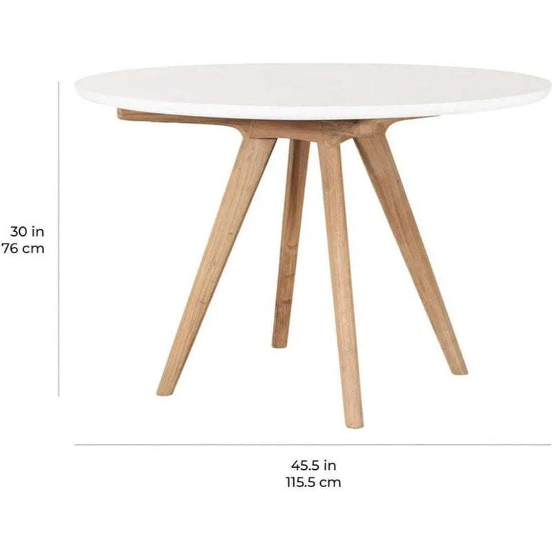 Viola Dining Table - Slate Grey Outdoor Dining Table - LOOMLAN - Seasonal Living - Outdoor Dining Tables