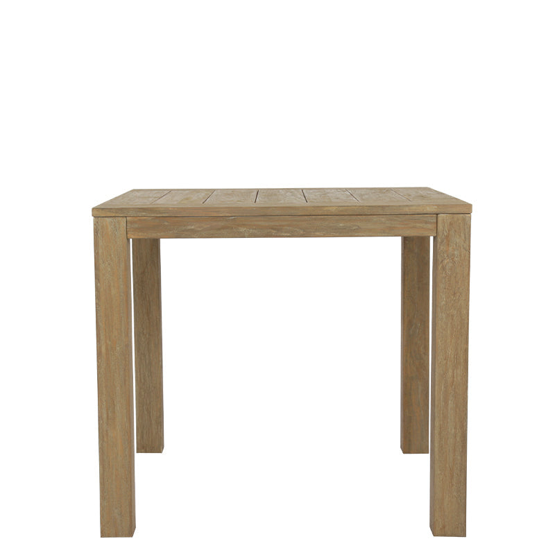 Coastal Durable Teak Wood Outdoor End Table