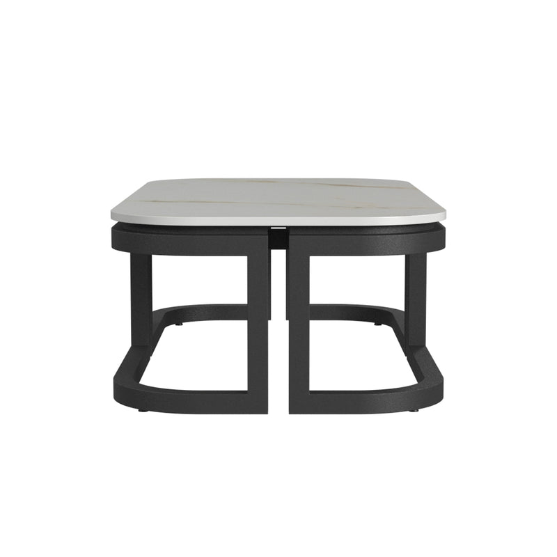 Malibu Aluminum Framed Outdoor Coffee Table