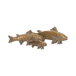 Walking Fish Handcrafted Sculpture (Set Of 3) - LOOMLAN - Wildwood - Statues & Sculptures